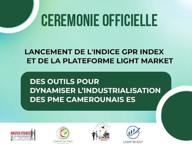 LE CAMERCAP, le Think Tank du MINEPAT, présente son indice de notation des entreprises